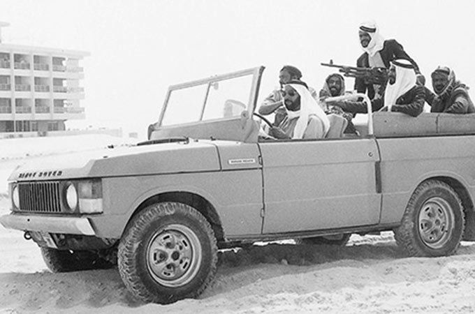 CONVERTED RANGE ROVER IN 1976